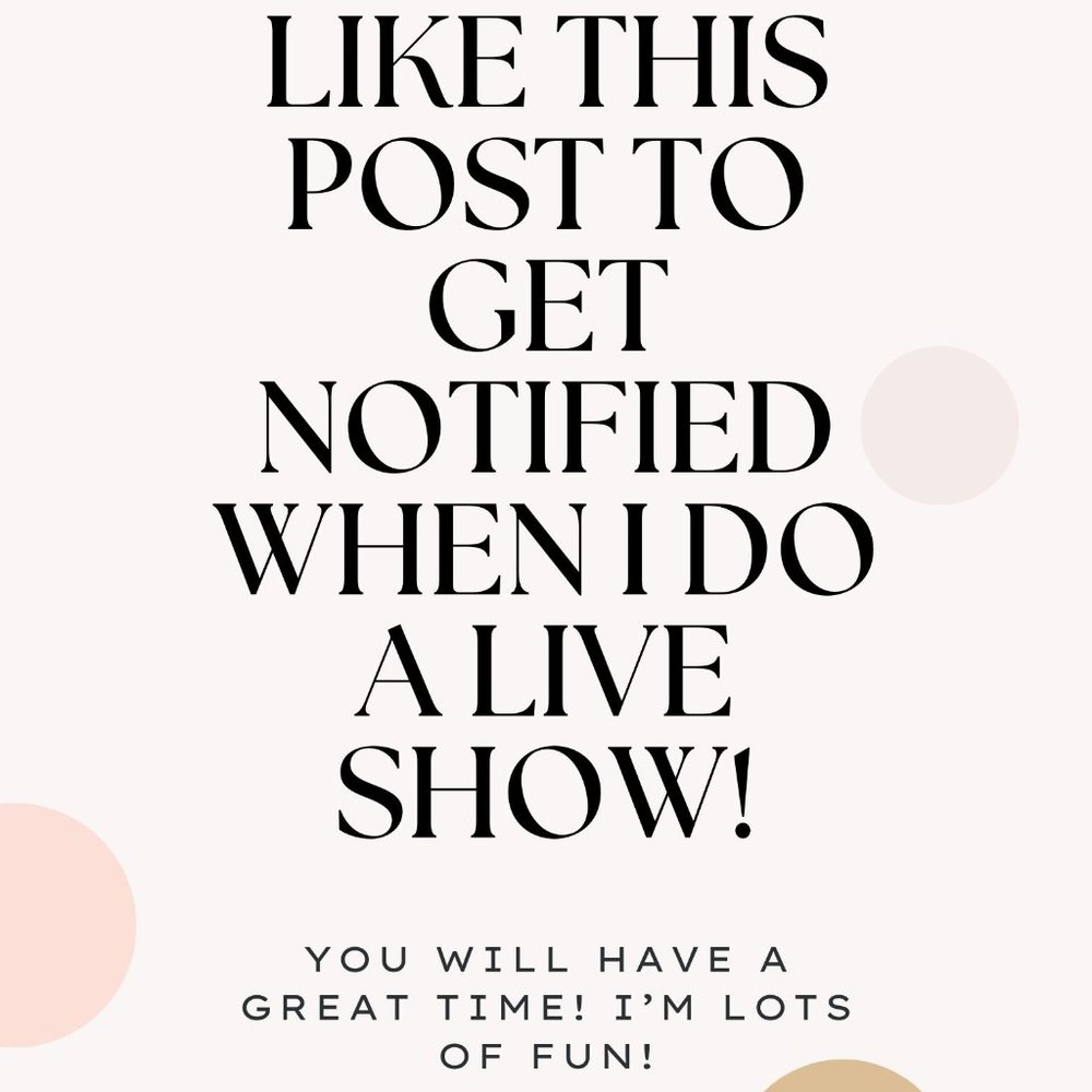 🚨SHAWNA IS LIVE!! LIVE SHOW NOTIFICATION!!!